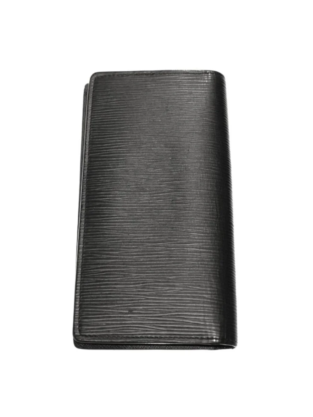 Louis Vuitton Portefeuille Brazza Epi Noir Wallet